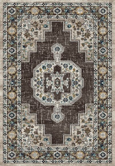 Dynamic Rugs ZODIAC 6620-199 Grey